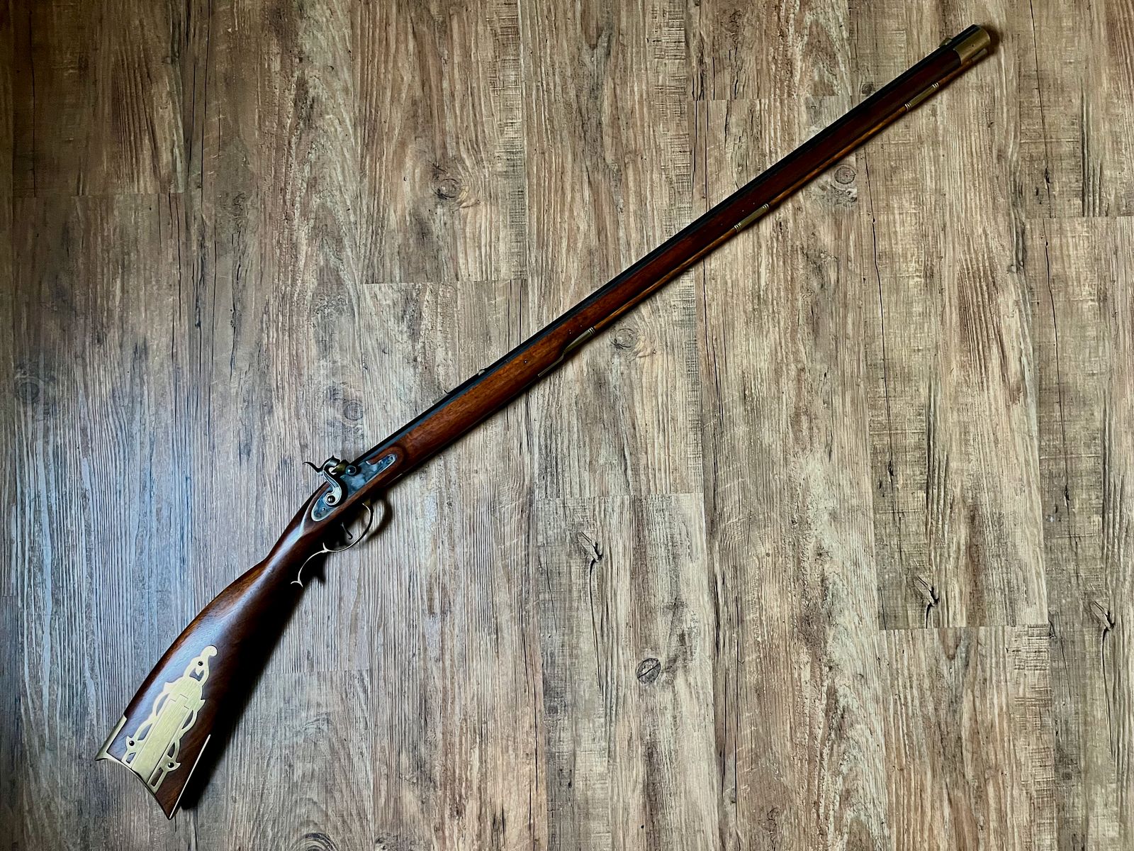 Rifle Pennsylvania Pedersoli Cal. 45 Rifle de percusión de carga por la boca