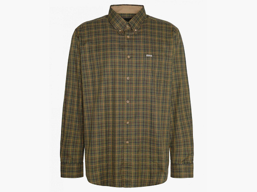 Barbour Herrenhemd Tattersall, Farbe Olive 2XL