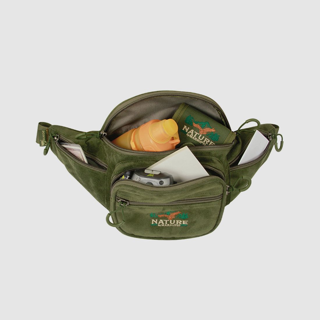 Suede Prisma Waist Bag, image 2 of 3