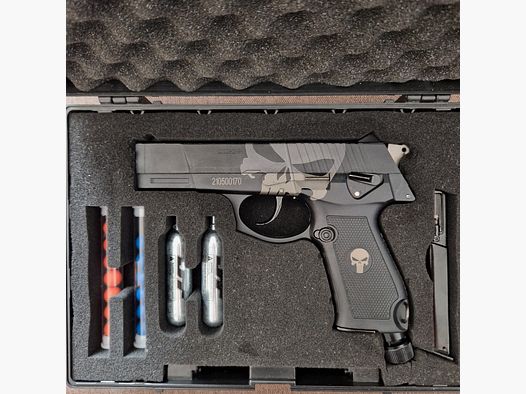 Pistola de combate R.A.M. Modelo GSZ92-2 2021 Cal. 0,50 con F en el pentágono