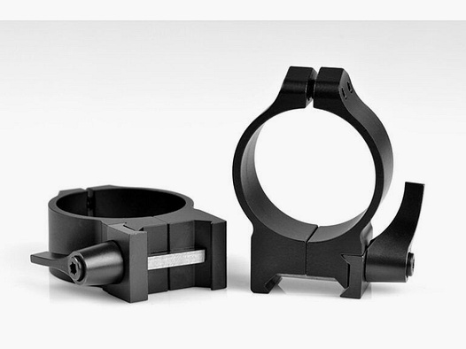 Warne QD-Ringe QD Stahl Ringe 34mm Weaver vertikal geteilt