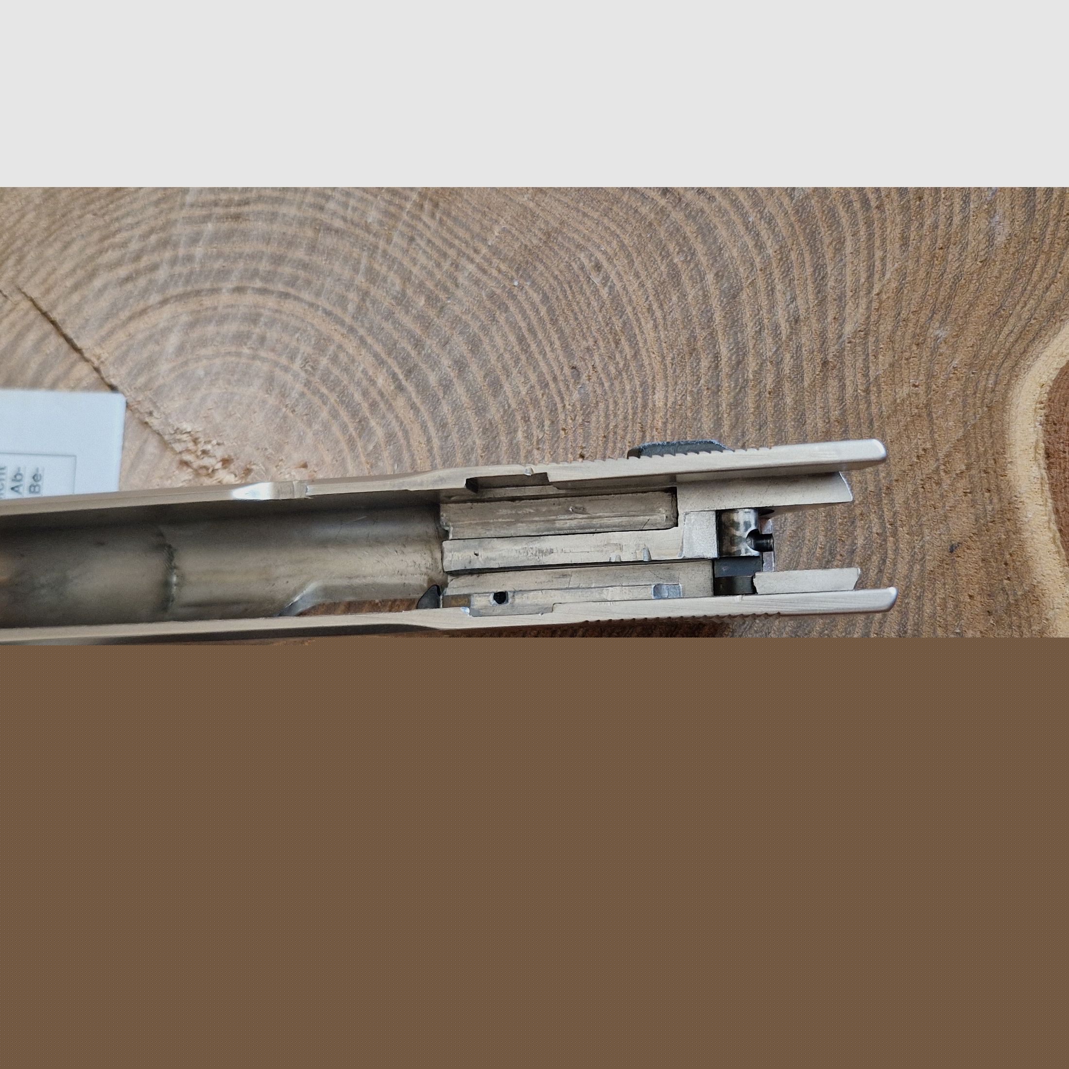 RÖHM RG 800 Pistole 8mm vernickelt mit Holzgriffschalen, gebraucht, OVP + Zubehör Schreckschuss