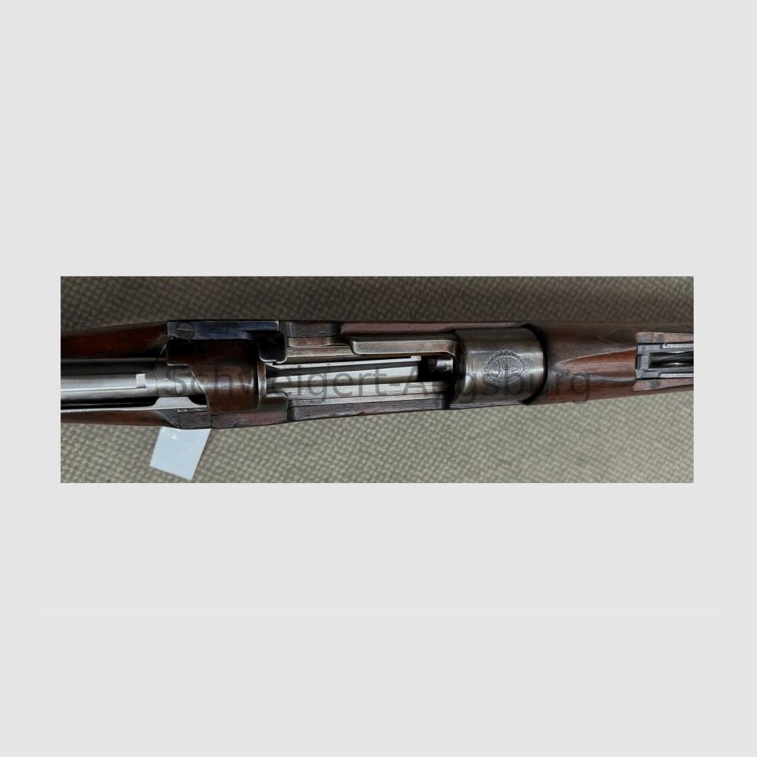 DWM Argentino 1909 Salutgewehr mit BKA Stempelung Salut
