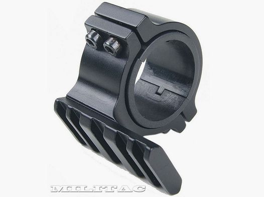 Montageadapter von 26/30mm auf Picatinny