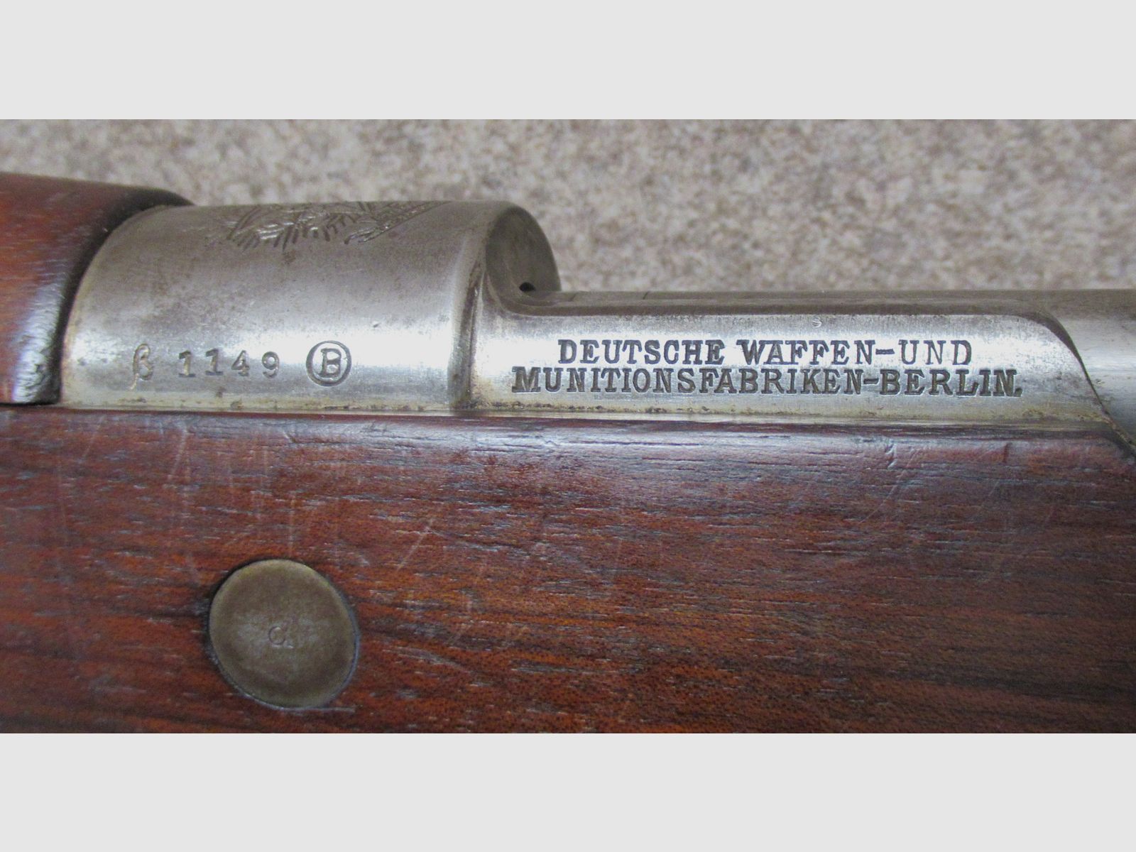 DWM Gewehr Mod. 1908 Brasilianisch Kal. 7x57mm, Bild 4 von 4