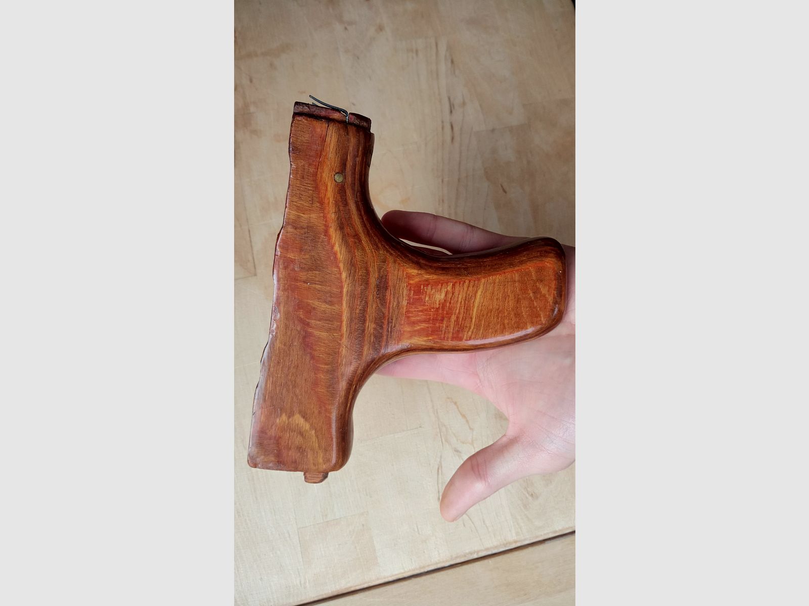 #2 Rumänischer unterer AK Handschutz s.g. Esel-Pimmel (Uluc) Schichtholz Romy Dong für PM md.63 md.90 AIMR AIMS