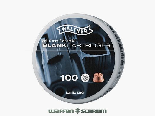Walther blank cartridge 6mm Flobert