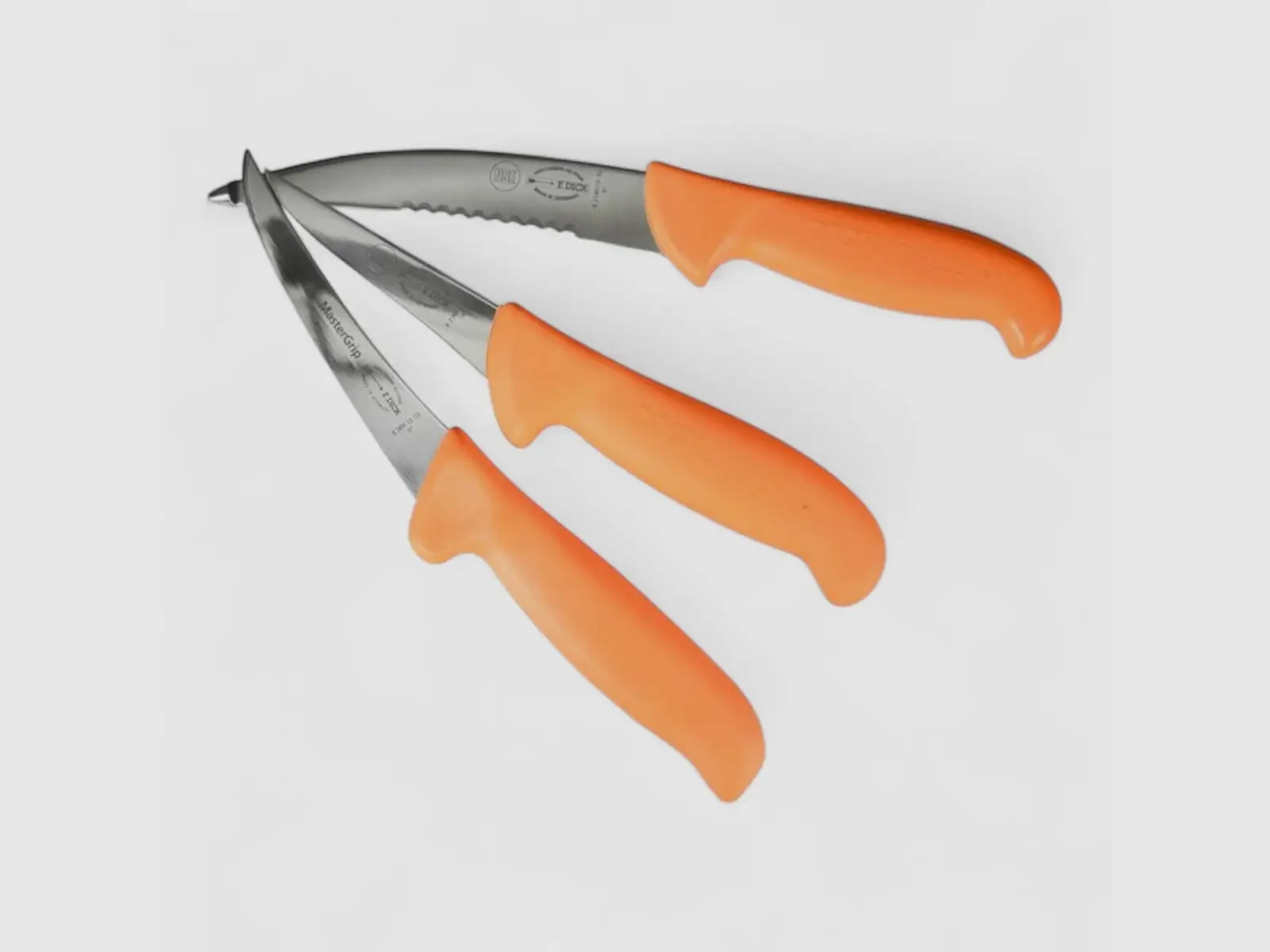 Juego de Cuchillos Outdoor Dick Ergogrip – 3 Cuchillos Profesionales para Desollado de Caza, imagen 1 de 2