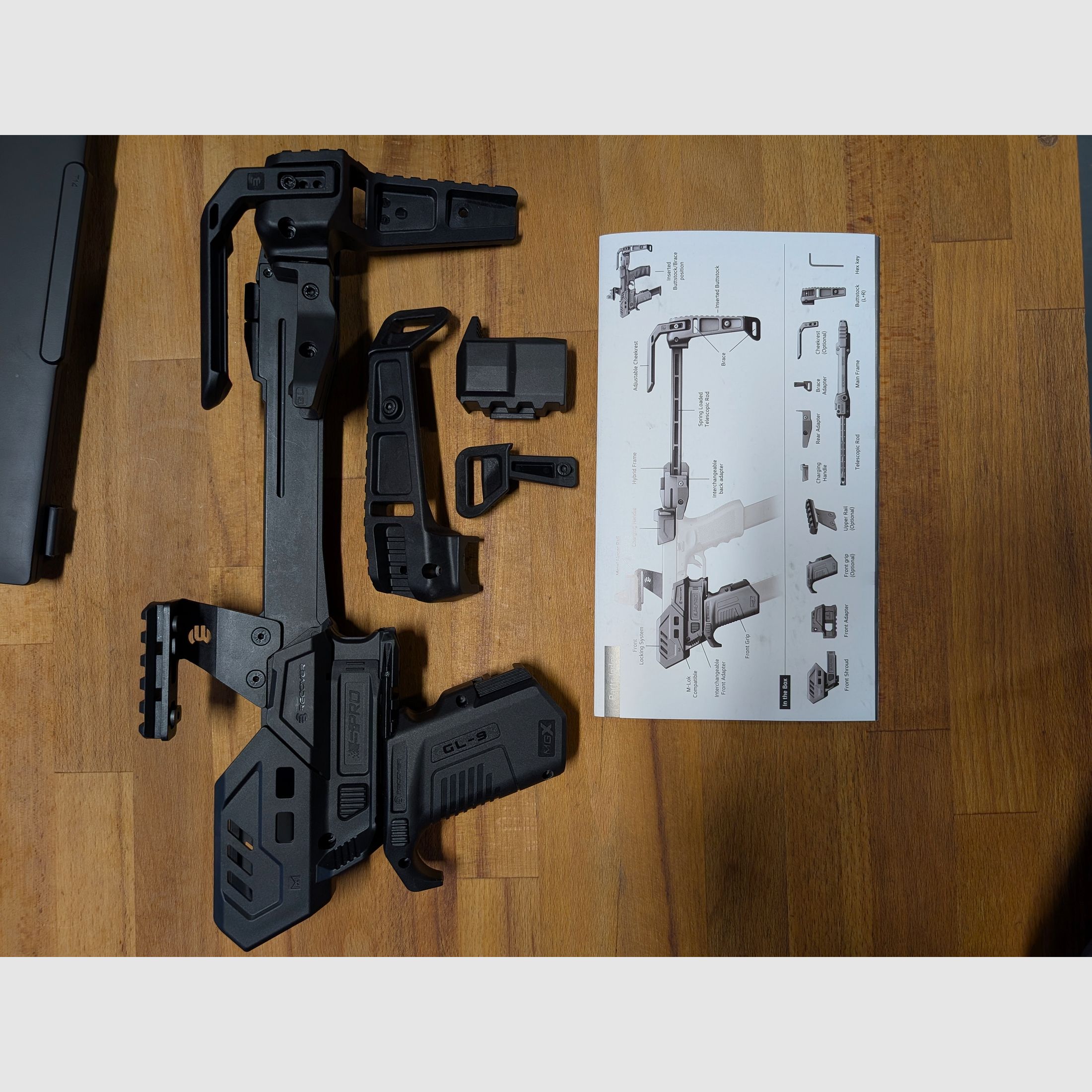 Recover Tactical S-PRO MG FULL KIT pour Glock avec RedDot