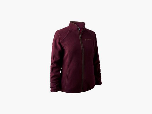 Deerhunter Lady Josephine Fleece Jacke Burgundy