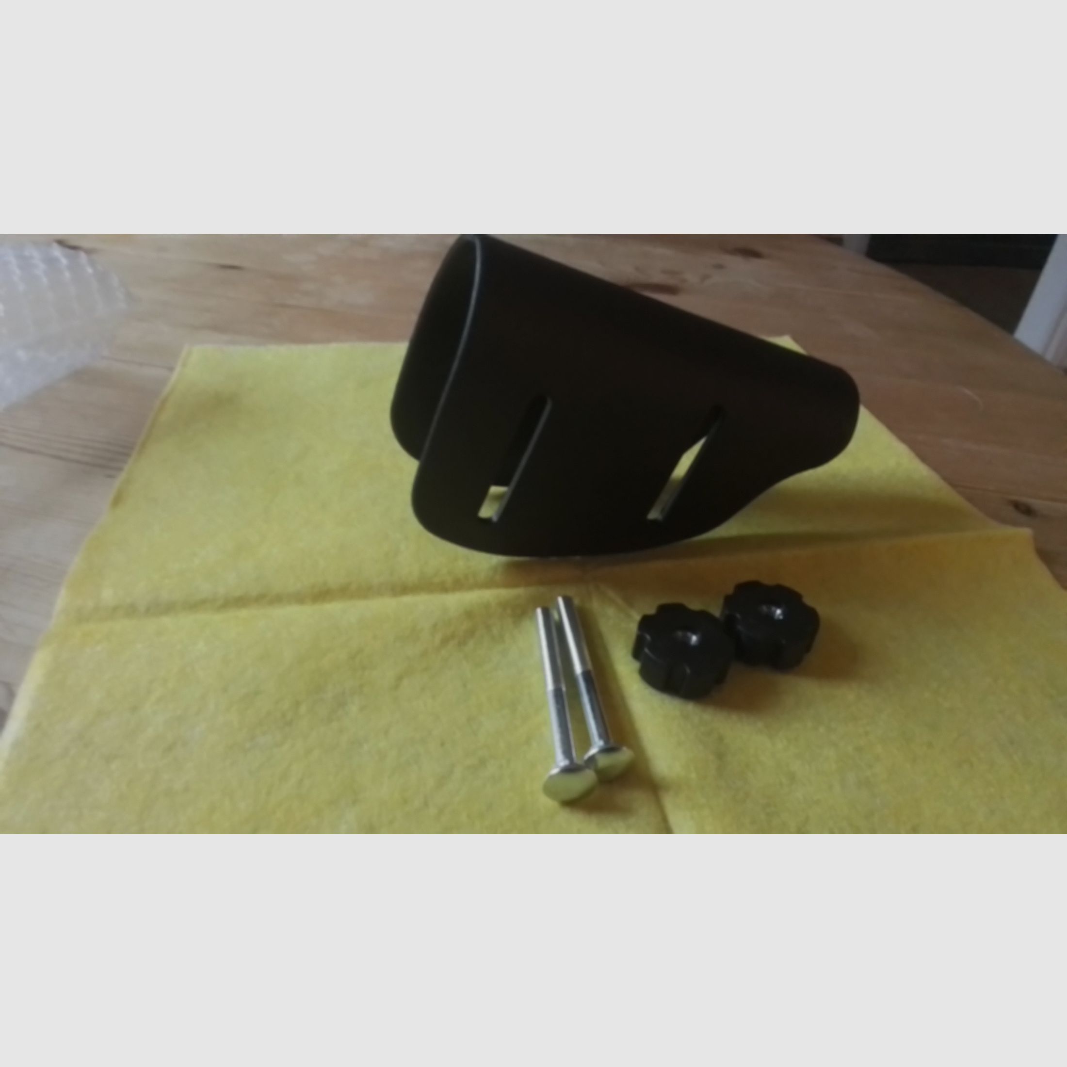 Verstellbare Schaftbackenerhöhung