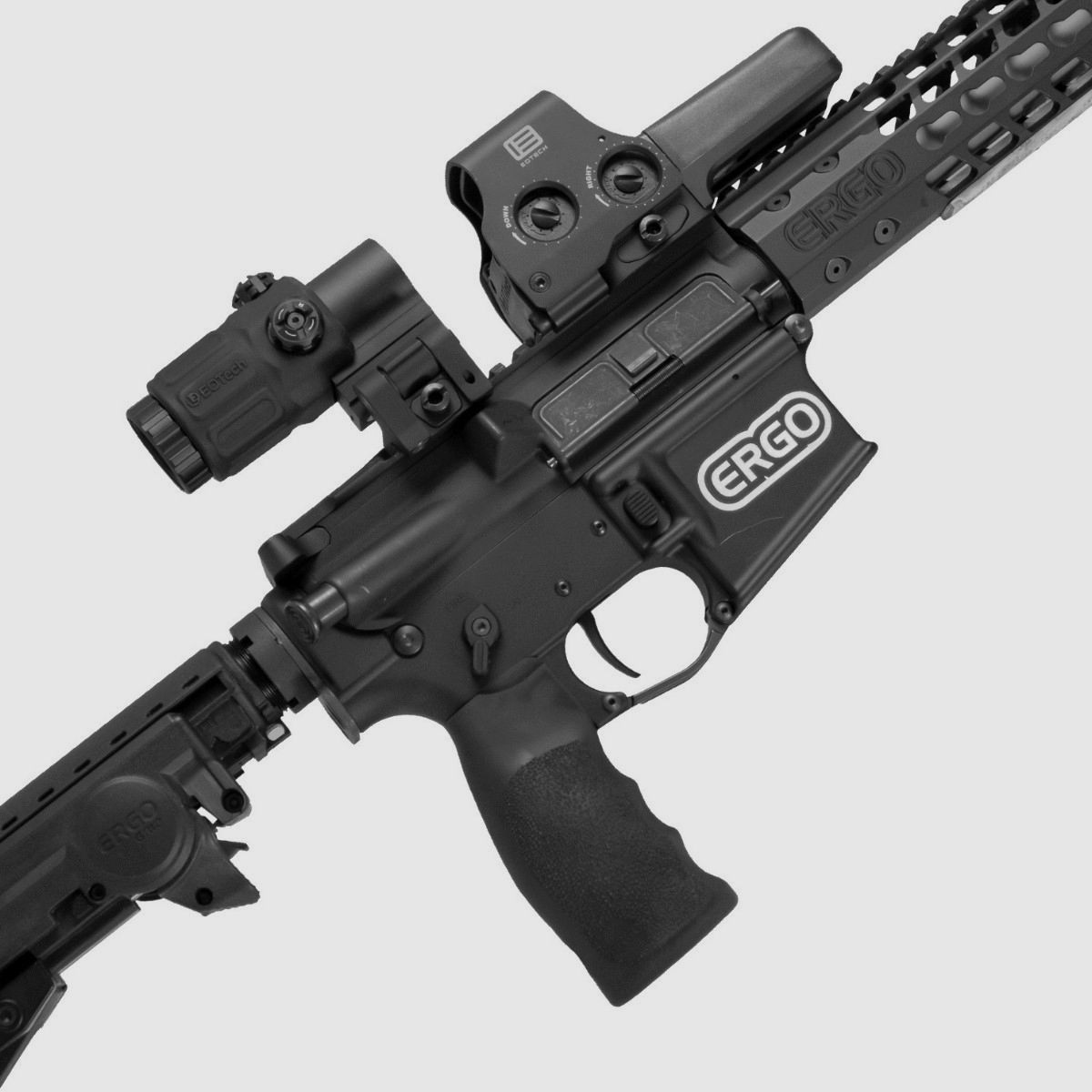 ERGO Grips – AR Suregrip TDX-0 4020-BK grip, black, Tactical Deluxe Zero Angle, image 3 of 3