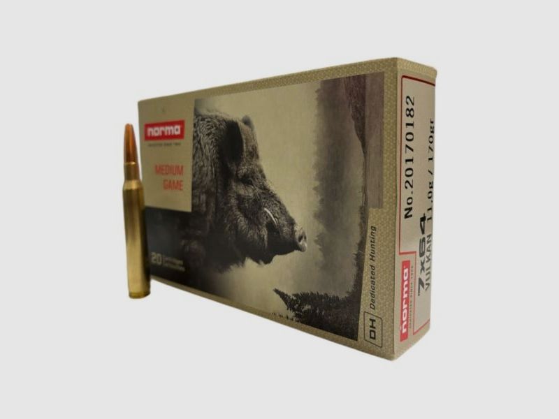 Munitions Norma 7x64 Vulkan 11 g/170 gr