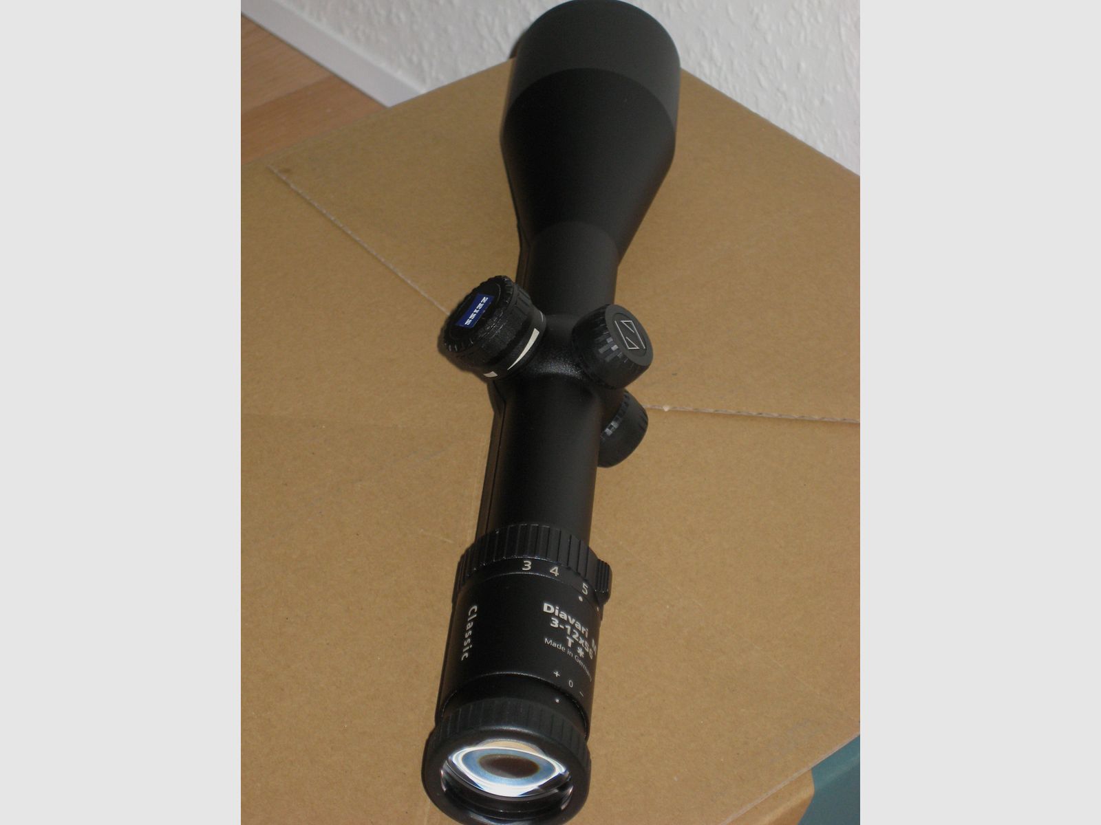 ZEISS DIAVARI M 3-12x56 T* RÉTICULE LUMINEUX 40 RAIL VM ÉTAT IMPECCABLE Blaser Sauer Merkel, image 1 sur 3