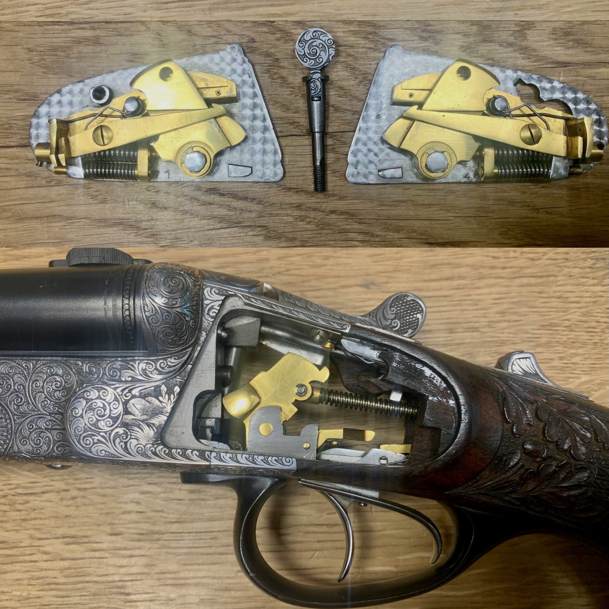 Krieghoff Seitenschloss Drilling Neptun Primus