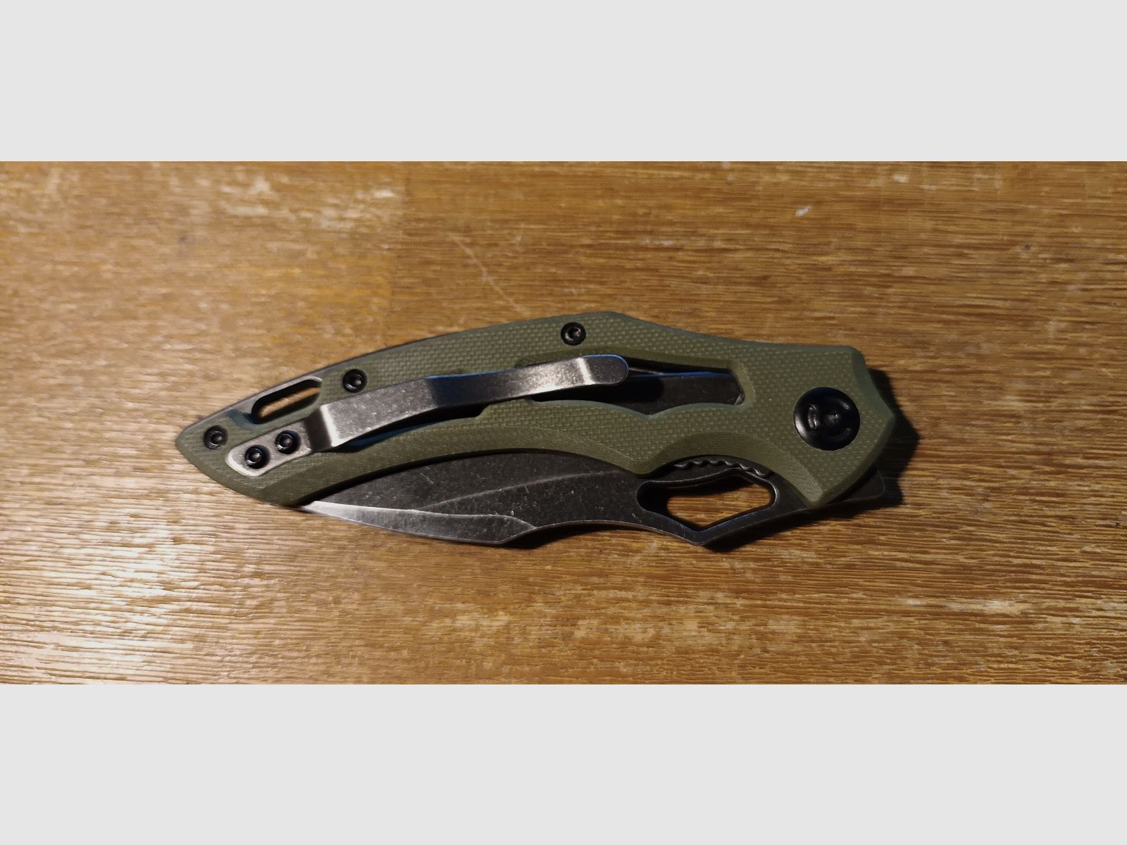  Fox Edge Sparrow G10  Einhandmesser