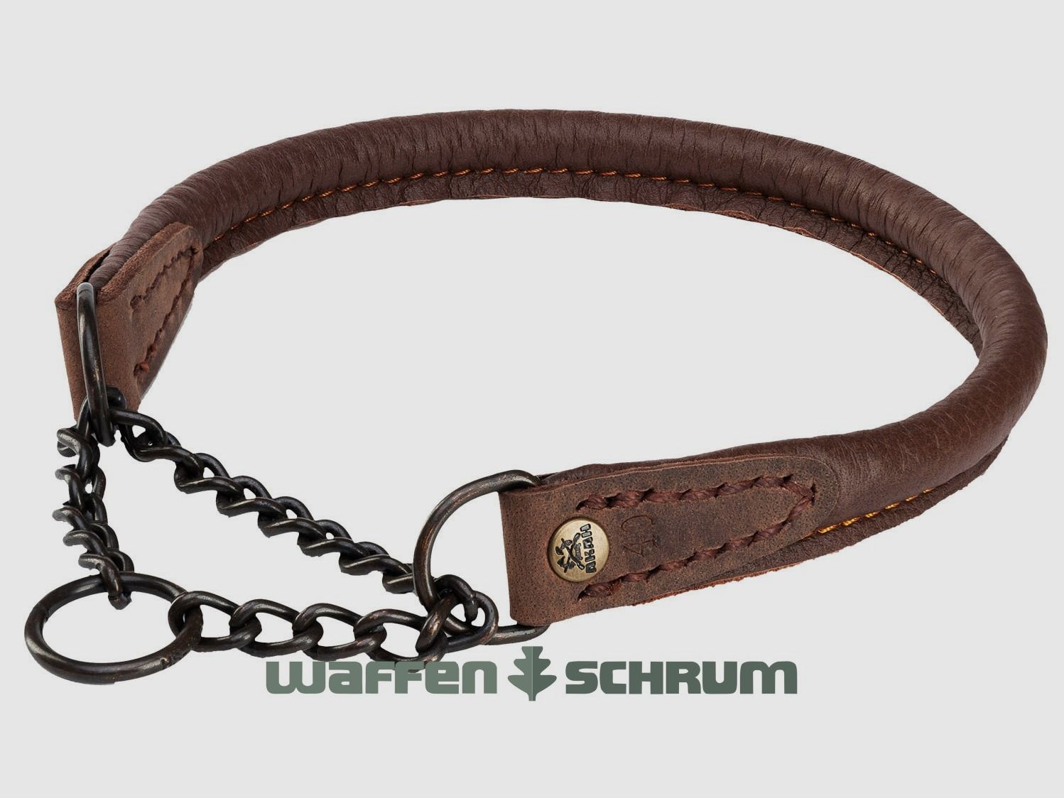 AKAH Elchlederhalsband