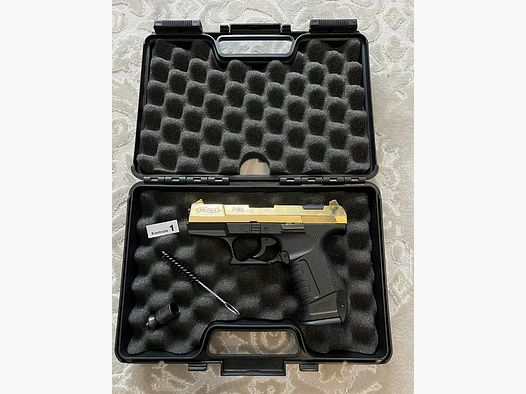Walther P99 9mm P.A.K Sonderedition Gold