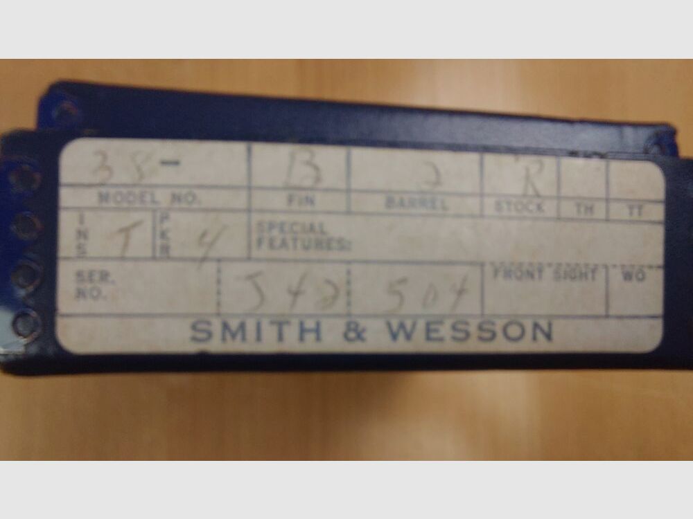 Smith & Wesson, USA M 38