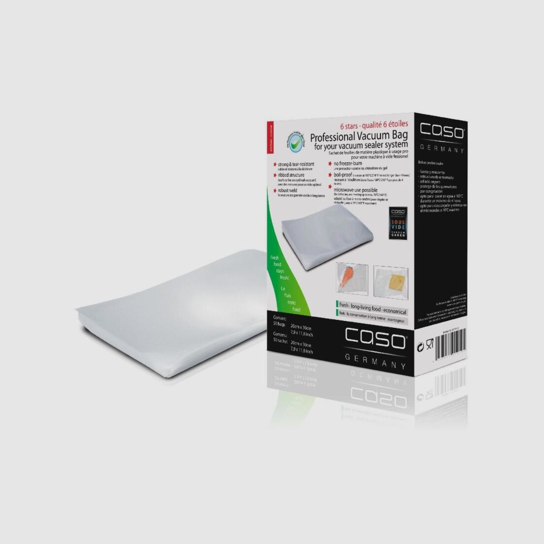 Caso Profi-Folienbeutel 20 x 30 cm