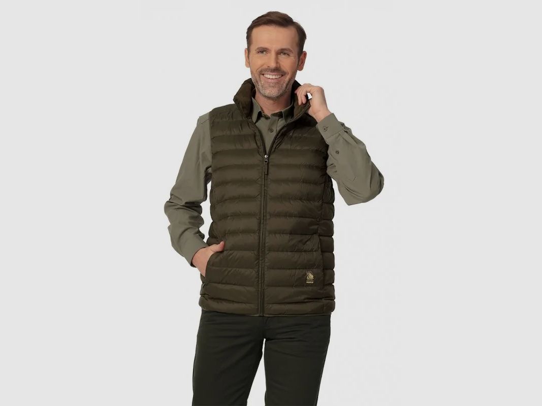 Chaleco de caza para hombre TAGART WING 4 OLIVE, imagen 1 de 3
