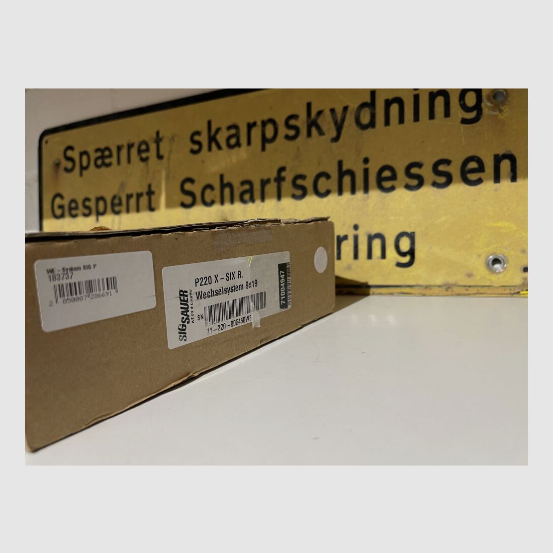Sig Sauer P220 X-Six Wechselsystem (FABRIKNEU!!!)