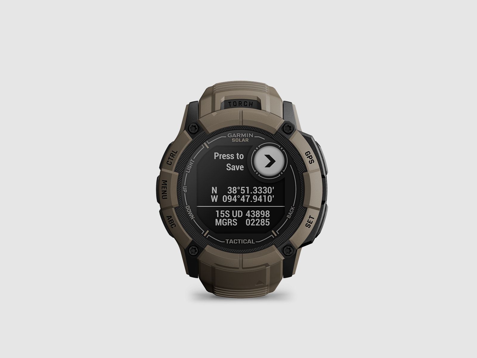 Garmin Instinct® 2X Solar - Tactical Edition, Olivgruen