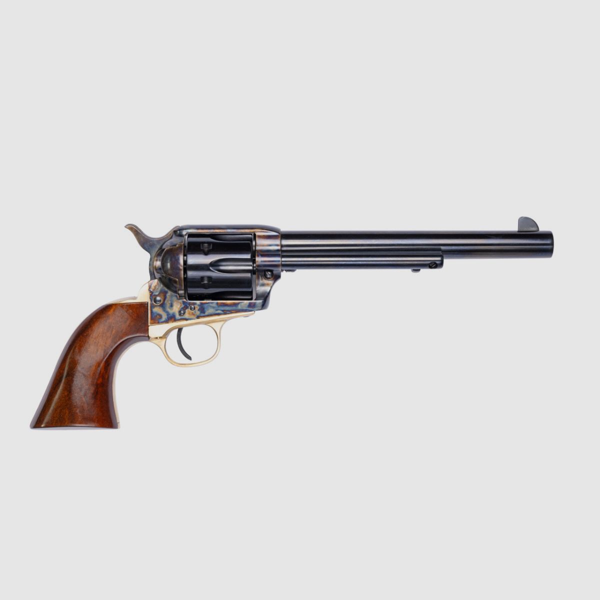 REV UBER 1873 CATTLEMAN .QD .45COLT 4.3/4" NEUES MODELL LAITON NICKELE, Bild 5 von 19