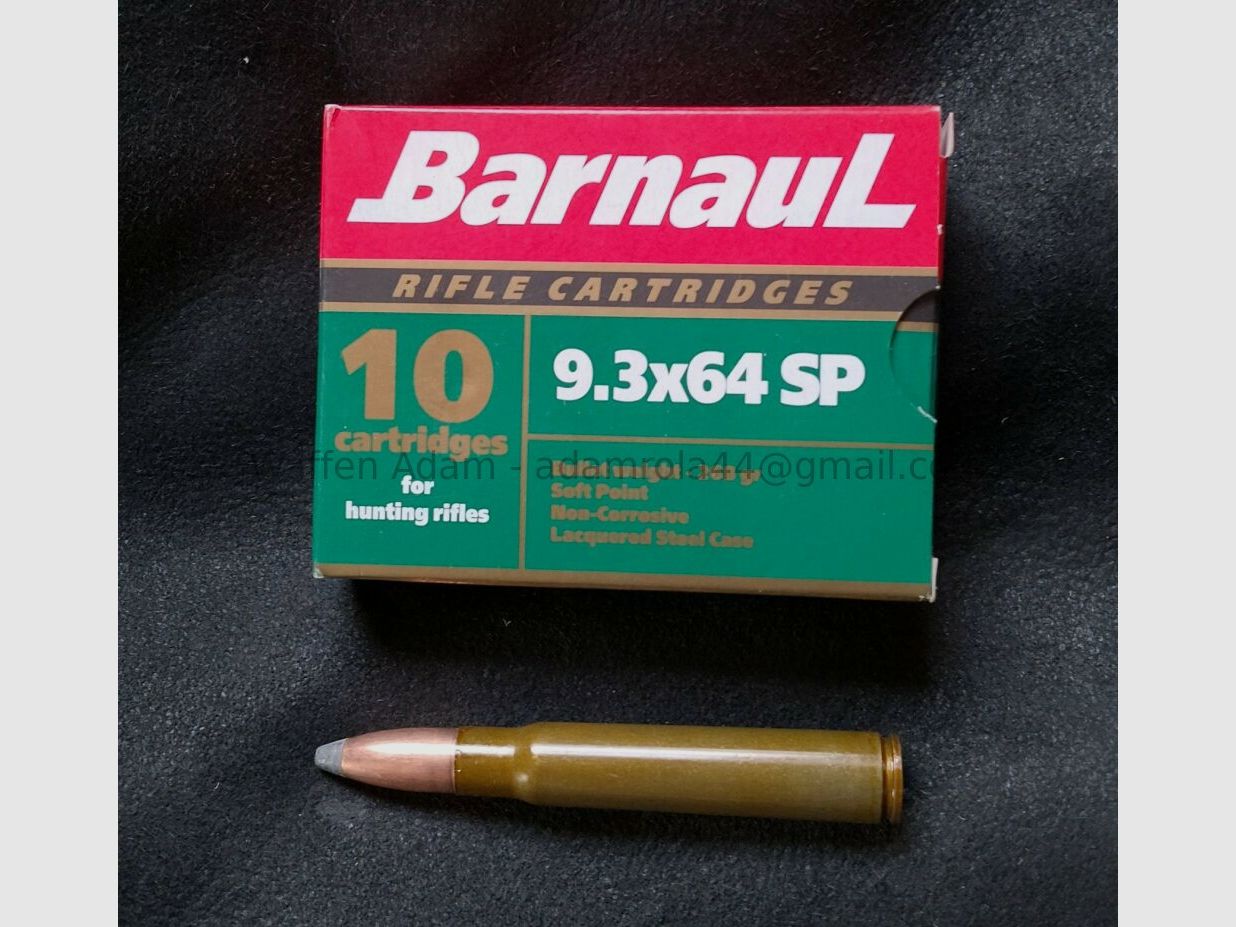 Bernaul 268gr Soft Point, Non Corrosive