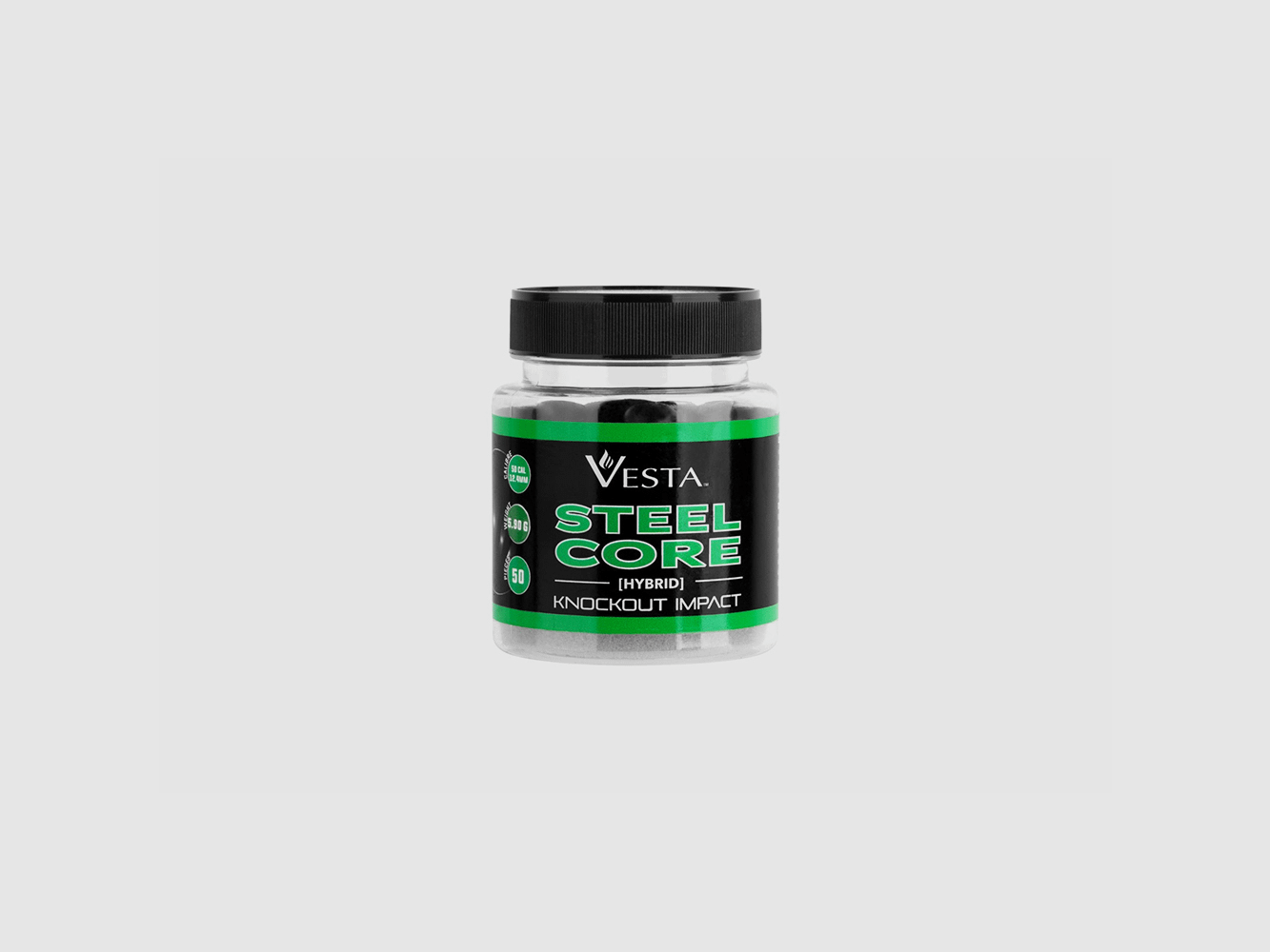 Vesta Steel Core Balls Cal. .50 50stk