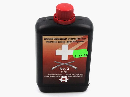 Propulseur, Aubonne Poudre Noire N°2, 0.5kg, pas d'expédition postale