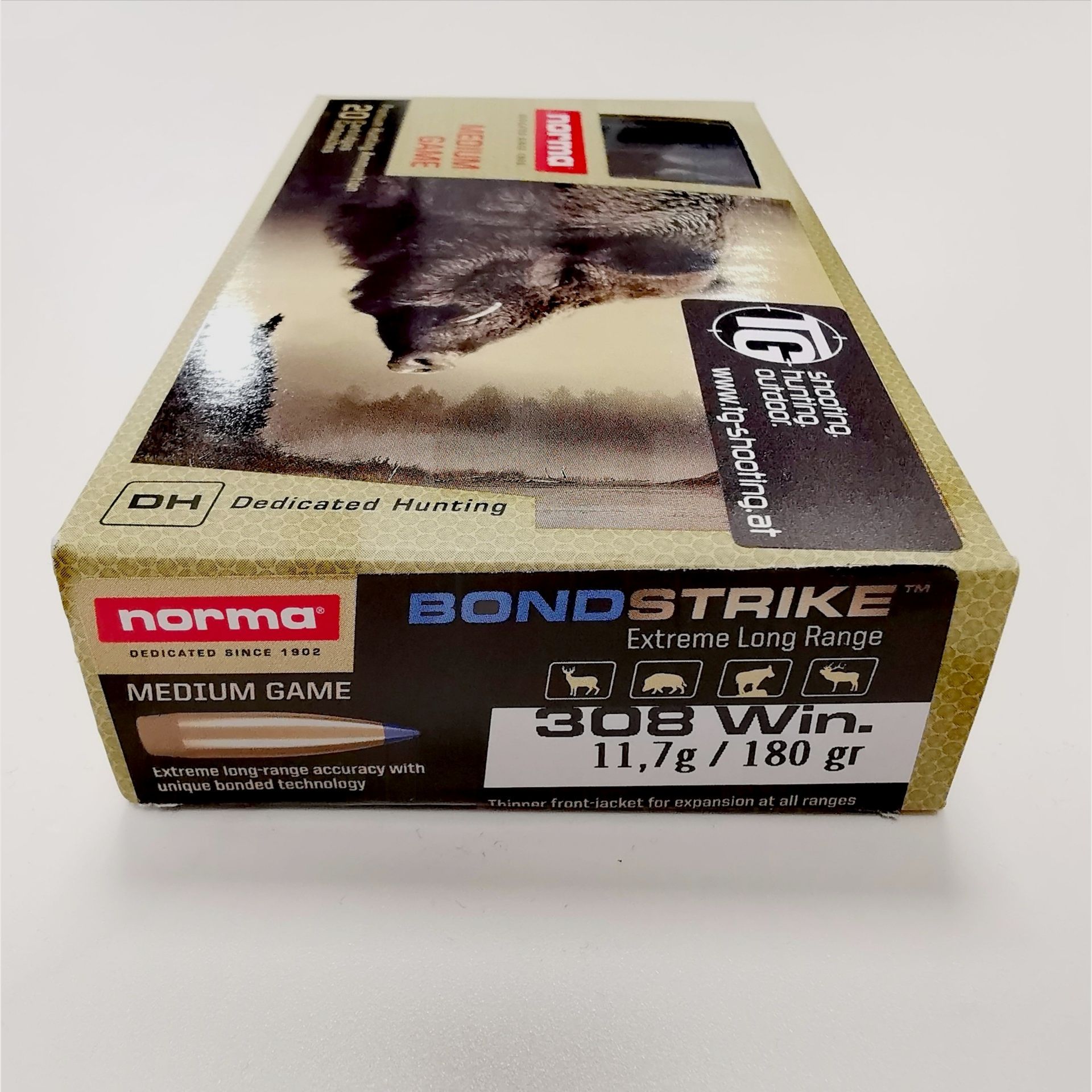 Norma Bondstrike 308 Win. 11,7g /180gr