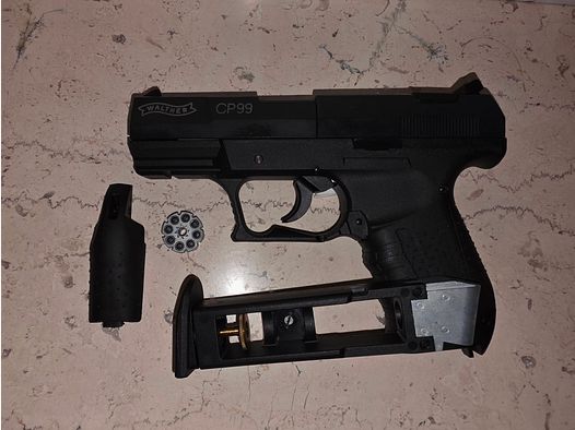 Walther CP99 Diabolo 4,5 mm brüniert P99