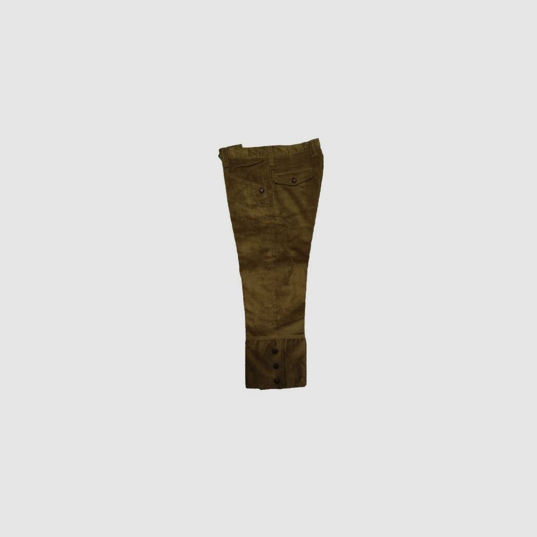 Corduroy Broek in Honingkleur voor Dames