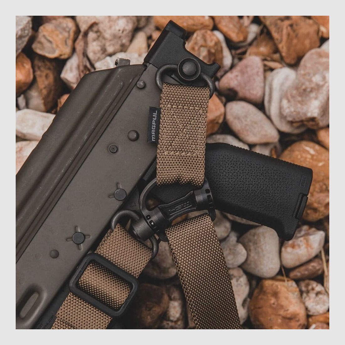 Sangle Magpul à 1 et 2 points MS4 QD Coyote, image 5 sur 6