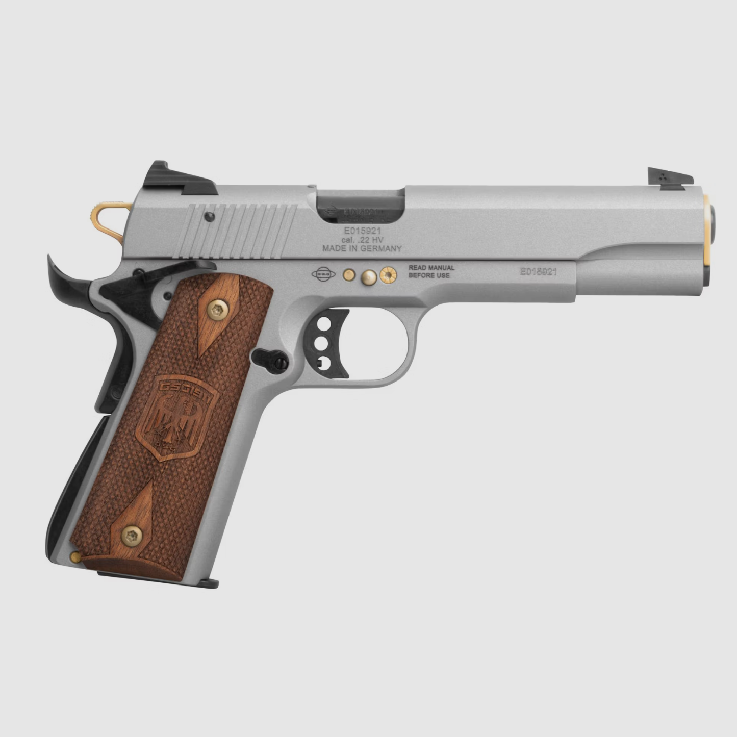 GSG – 1911 – Frozen Gray / 5 / Kal. .22 LR / schwarz / 10 Schuss, Bild 1 von 5