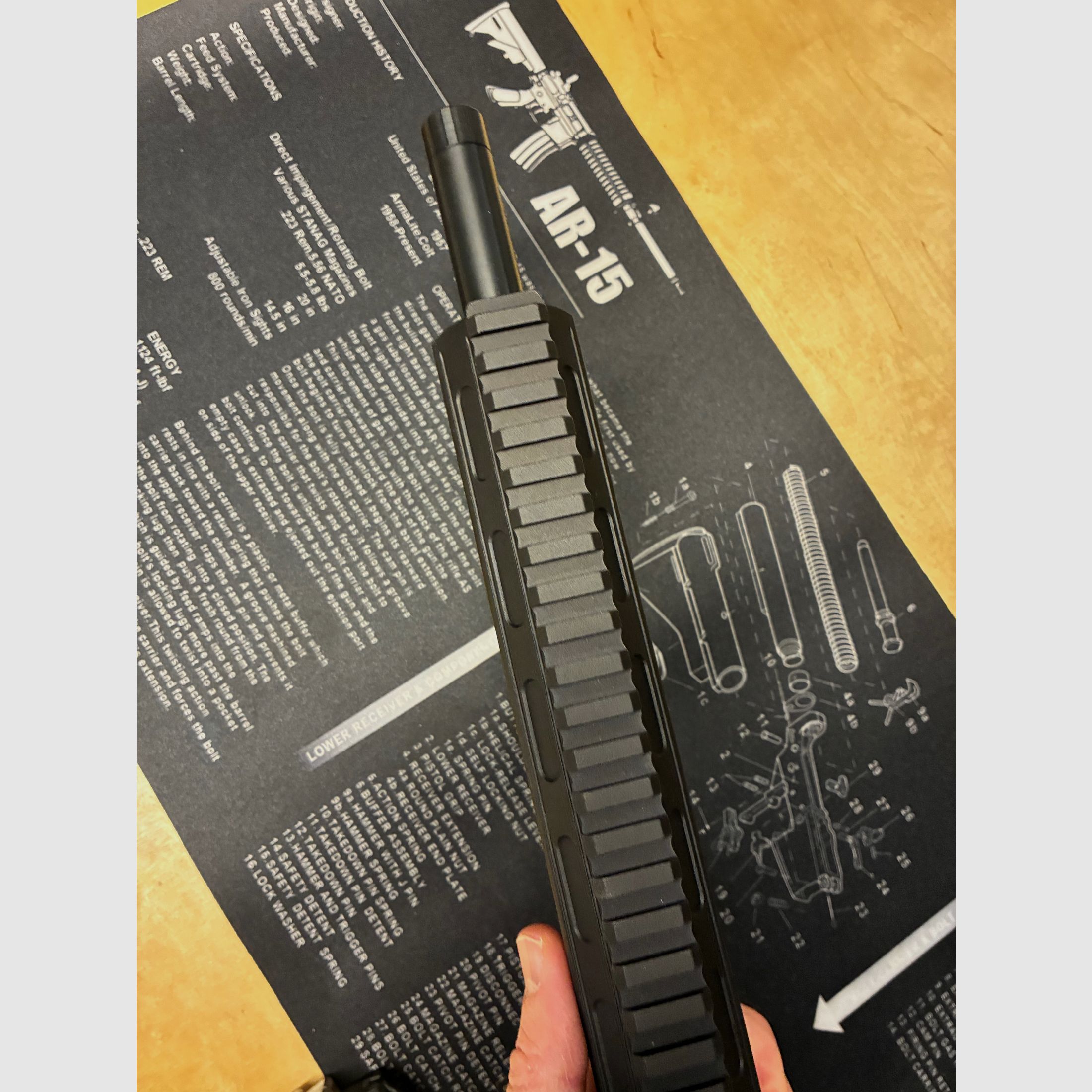 Nordic Components AR-15 .22 lfb conversion system – only 700 shots, excellent condition