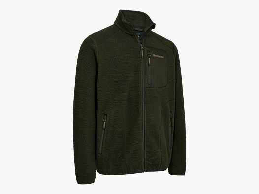 Atlas Fleece Jacke - Forest Green – Größe: 2XL