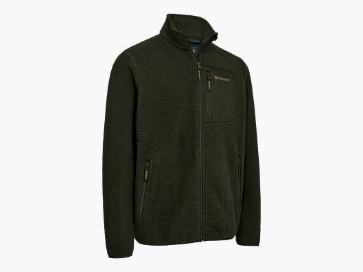 Atlas Fleece Jacke - Forest Green – Größe: 3XL