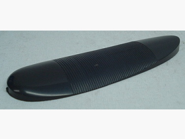 Schaftkappe mit Profil - Dicke:10 mm, schwarz