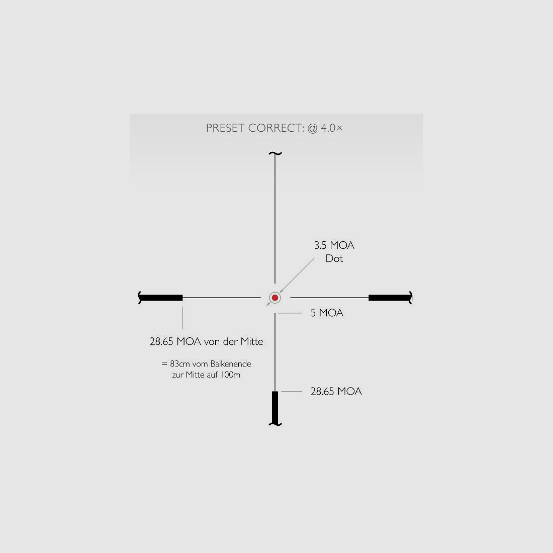 Hawke Vantage IR 4-12x50 L4A Absehen, Mittelrohr 25,4mm / 1", 14254
