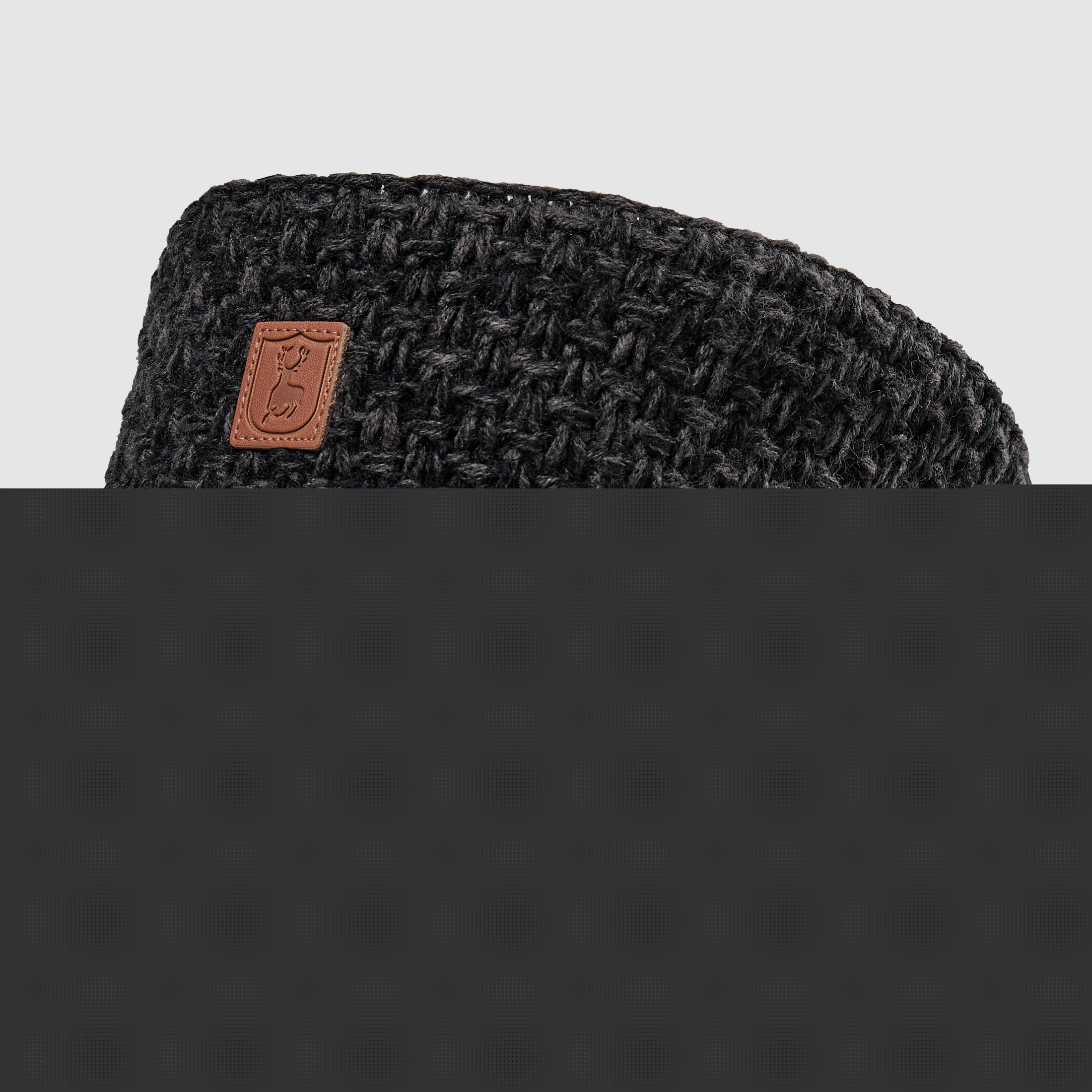 Lady Knitted Band - Black - Women's Size: ONE SIZE