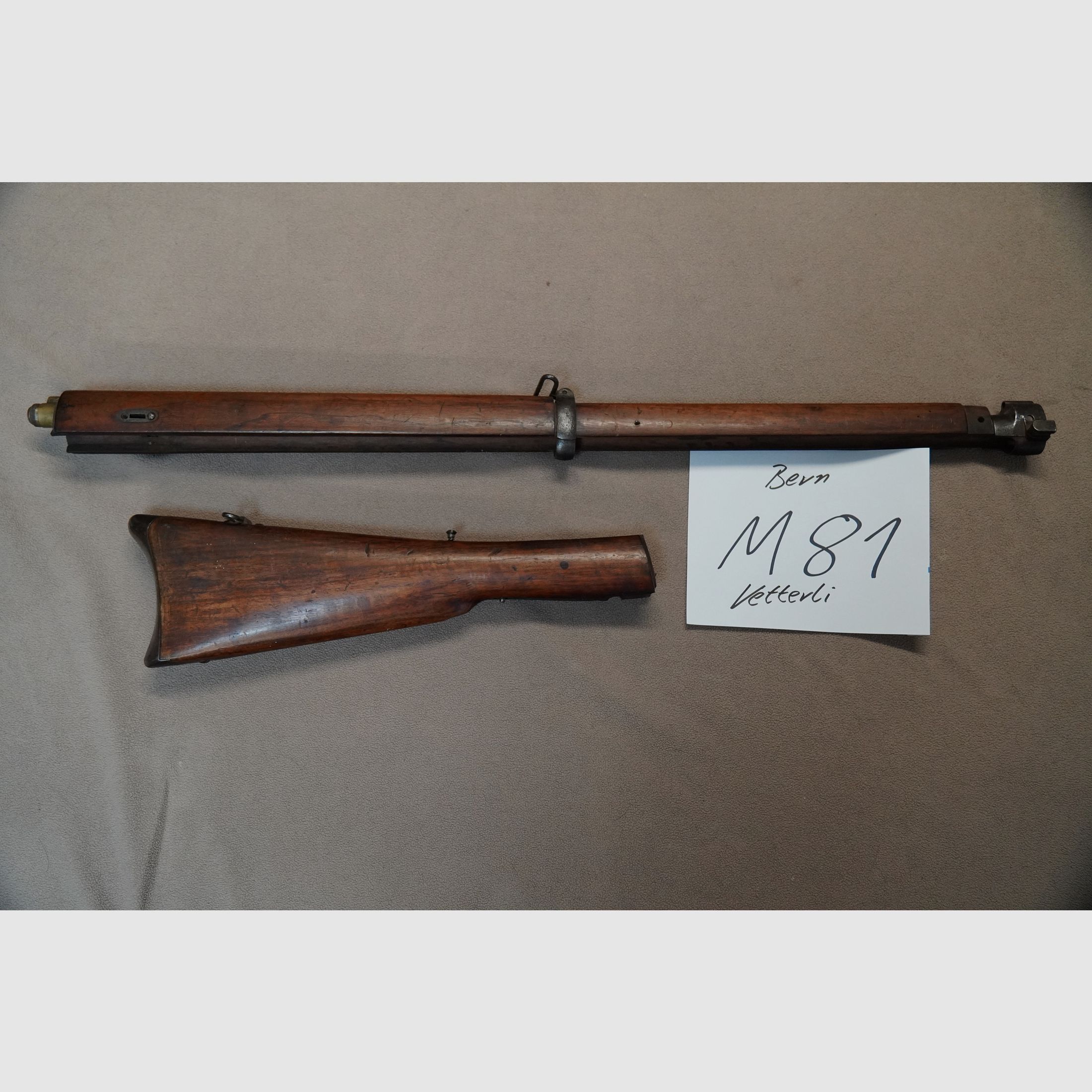 Waffenfabrik Bern M81 Vetterli Schaft
