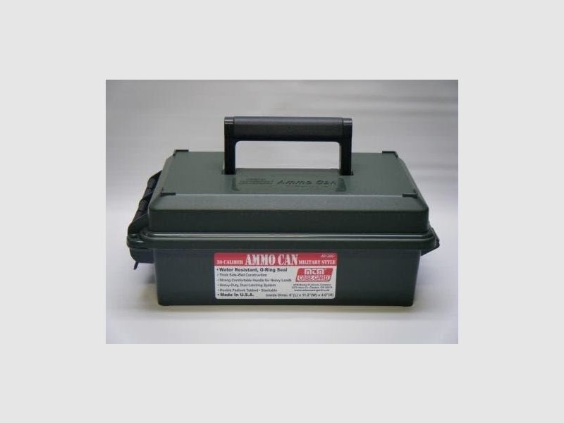 MTM Munitionskoffer Munitions-Transportbox m. Griff CAN.30 grün#AC 30C-11