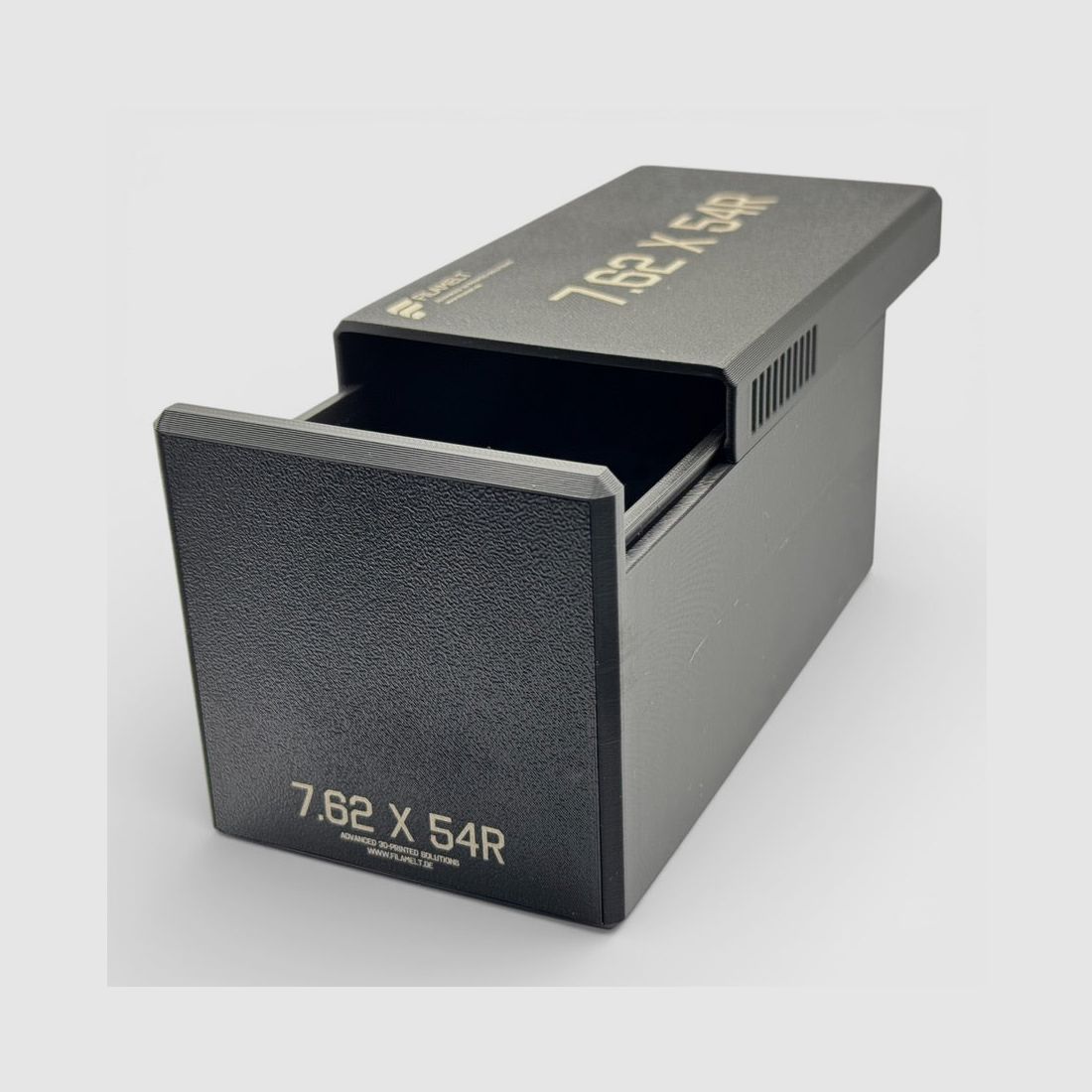 Filamelt Munitionsbox / 7.62x54R / ‘Schiebedeckel’ / Patronenbox, Ammo Box