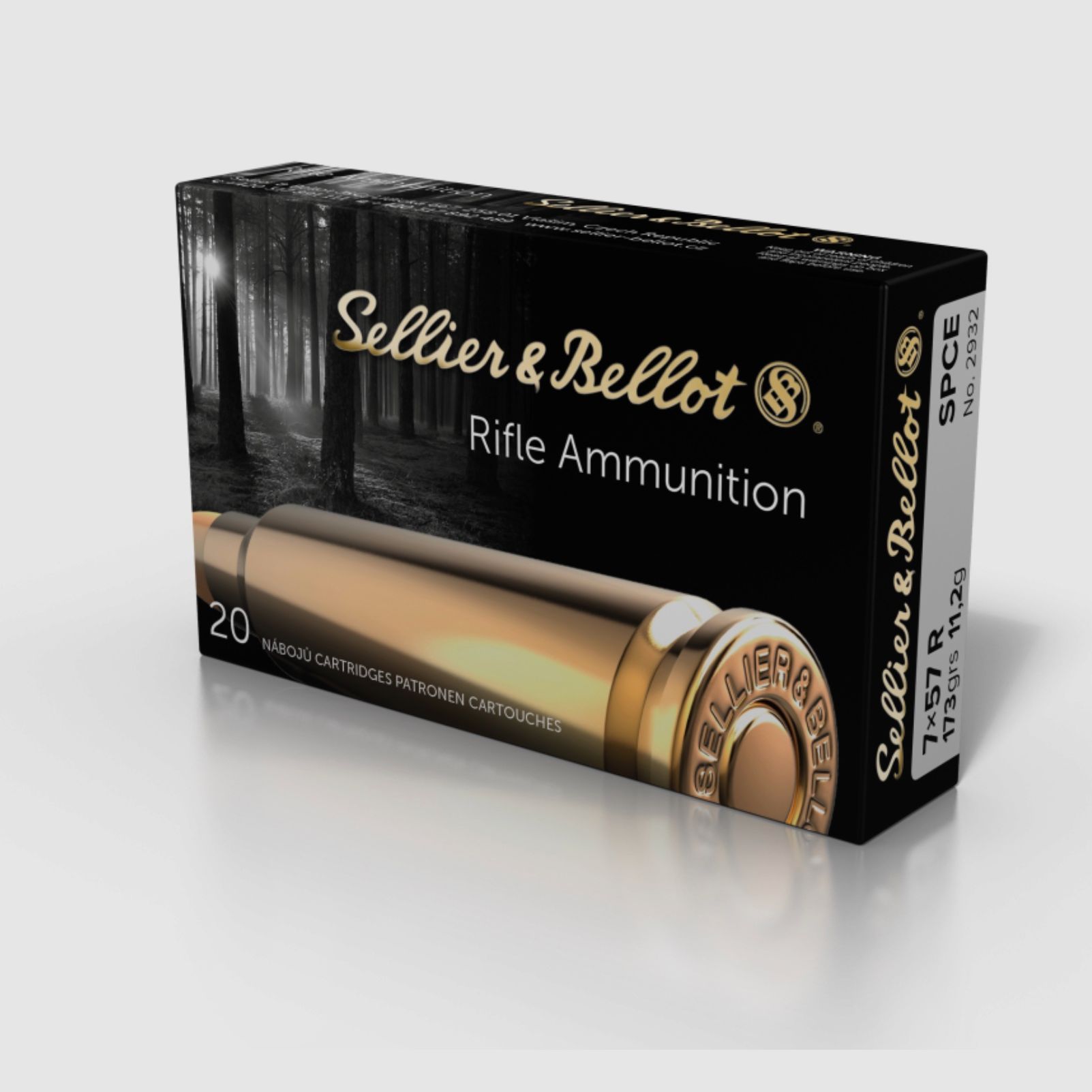 Sellier & Bellot 61126 7x57R Teilmantel SPCE 11,2g/173grs.