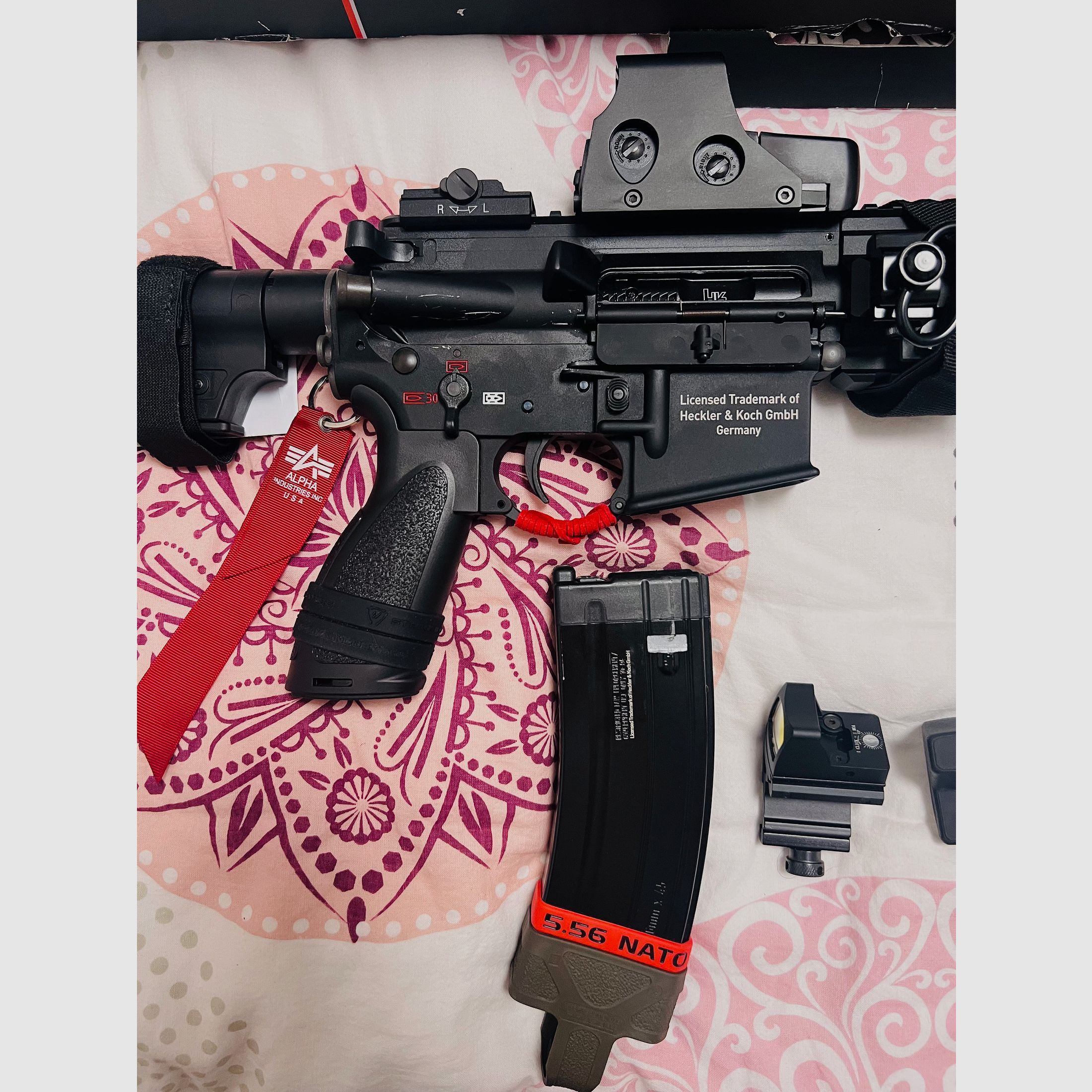 Airsoft rifle Heckler & Koch HK416 A5 GBB from 18