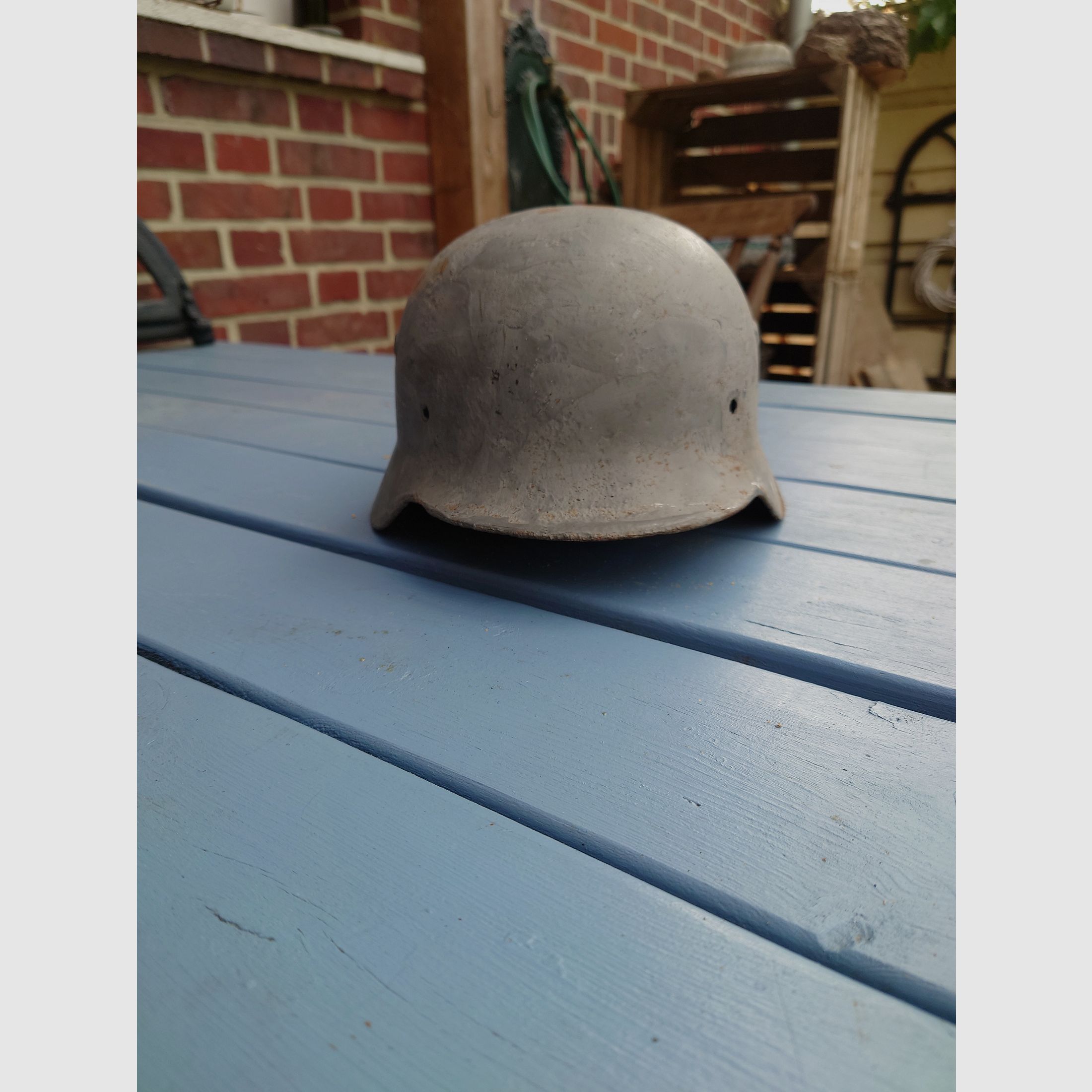 Stahlhelm Wehrmacht WW2 WK2 kein MP40 Kar98  Stg