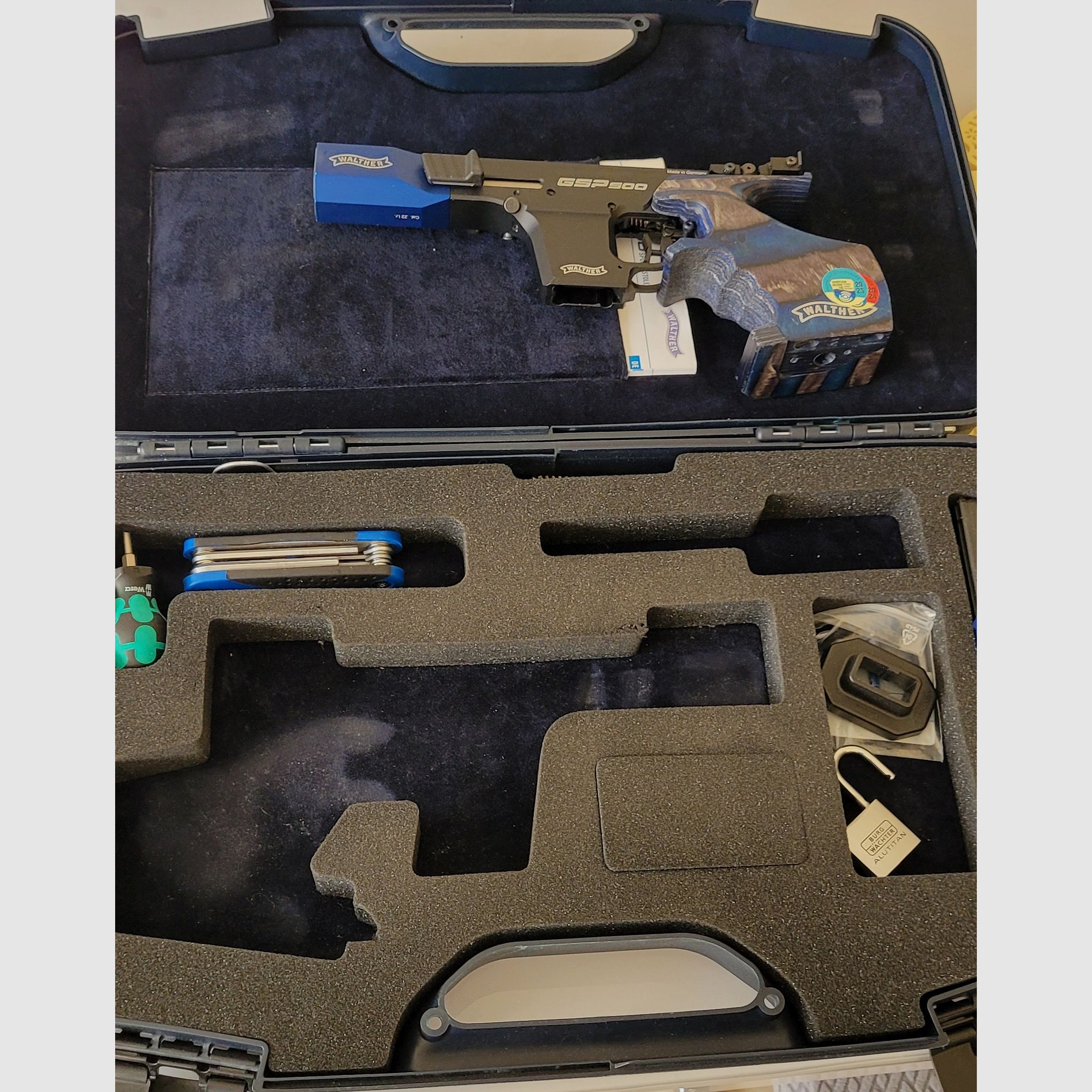 Walther 500 gsp wie neu. 