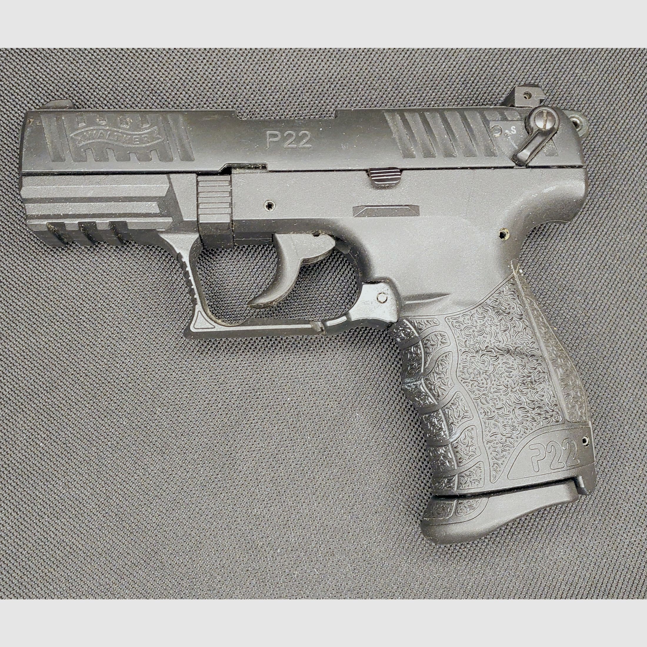 Walther P22Q Schreckschuss Pistole 9mm P.A.K. schwarz (PTB 778)